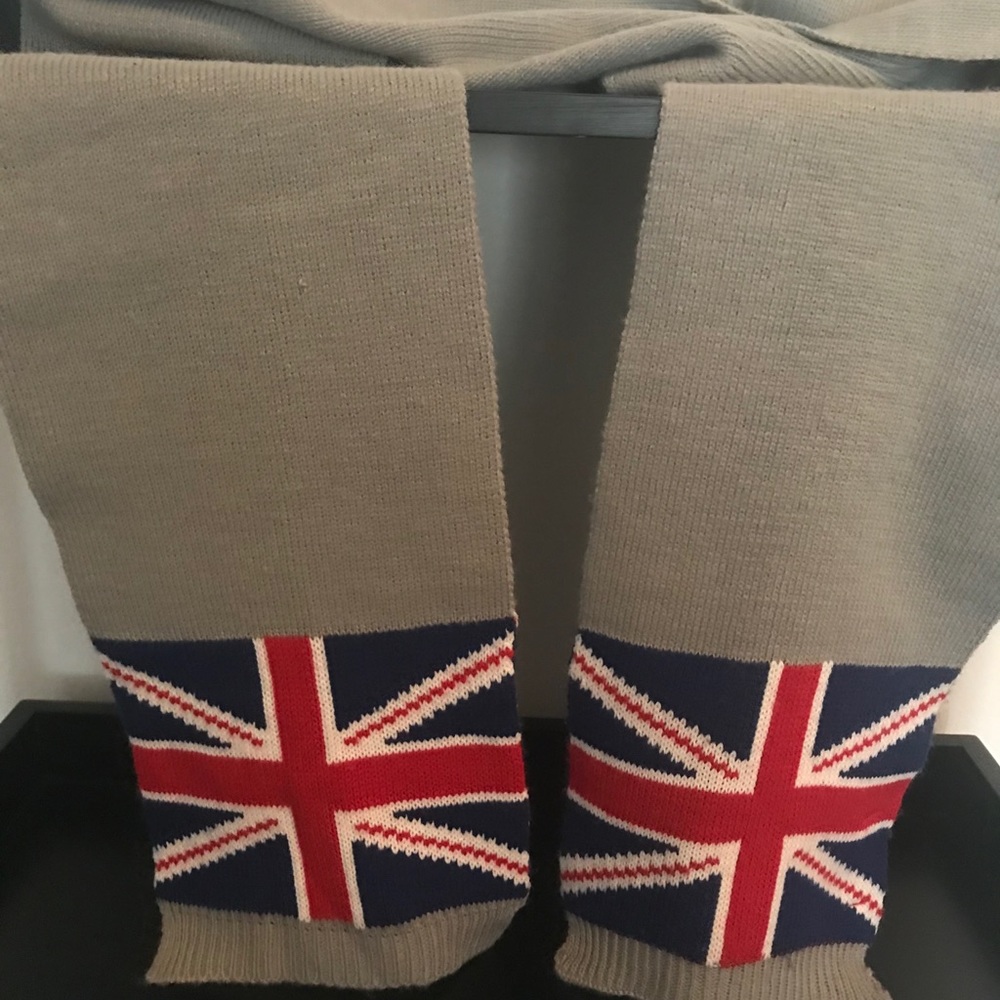 Twiggy London British Flag Scarf
